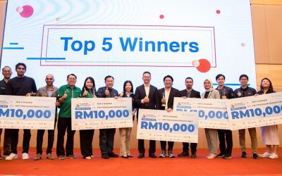 The 5th Cohort of the Selangor Accelerator Programme (SAP) 2022 presented Top Five winners